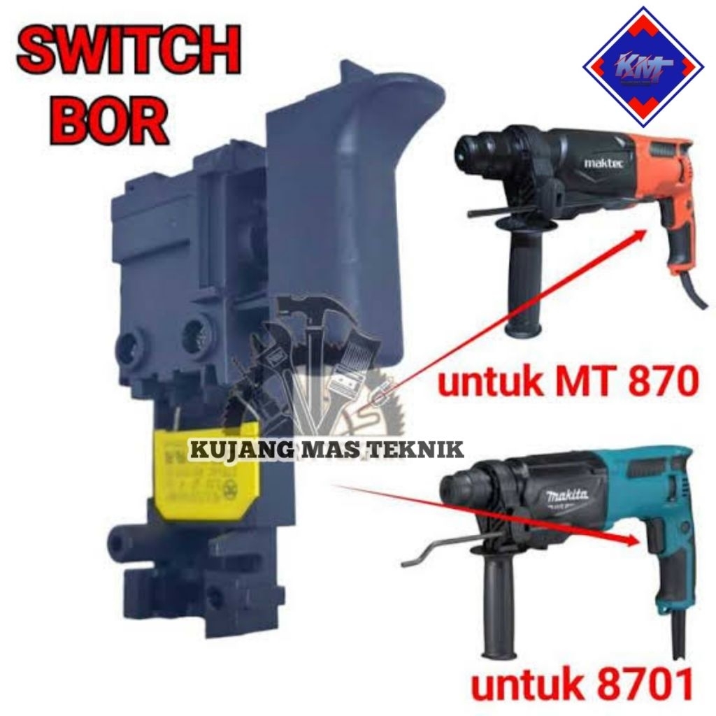 SWITCH BOR BETON M8701 MAKITA M8701B ROTARY HAMMER MAKITA M8701 SAKLAR M8701