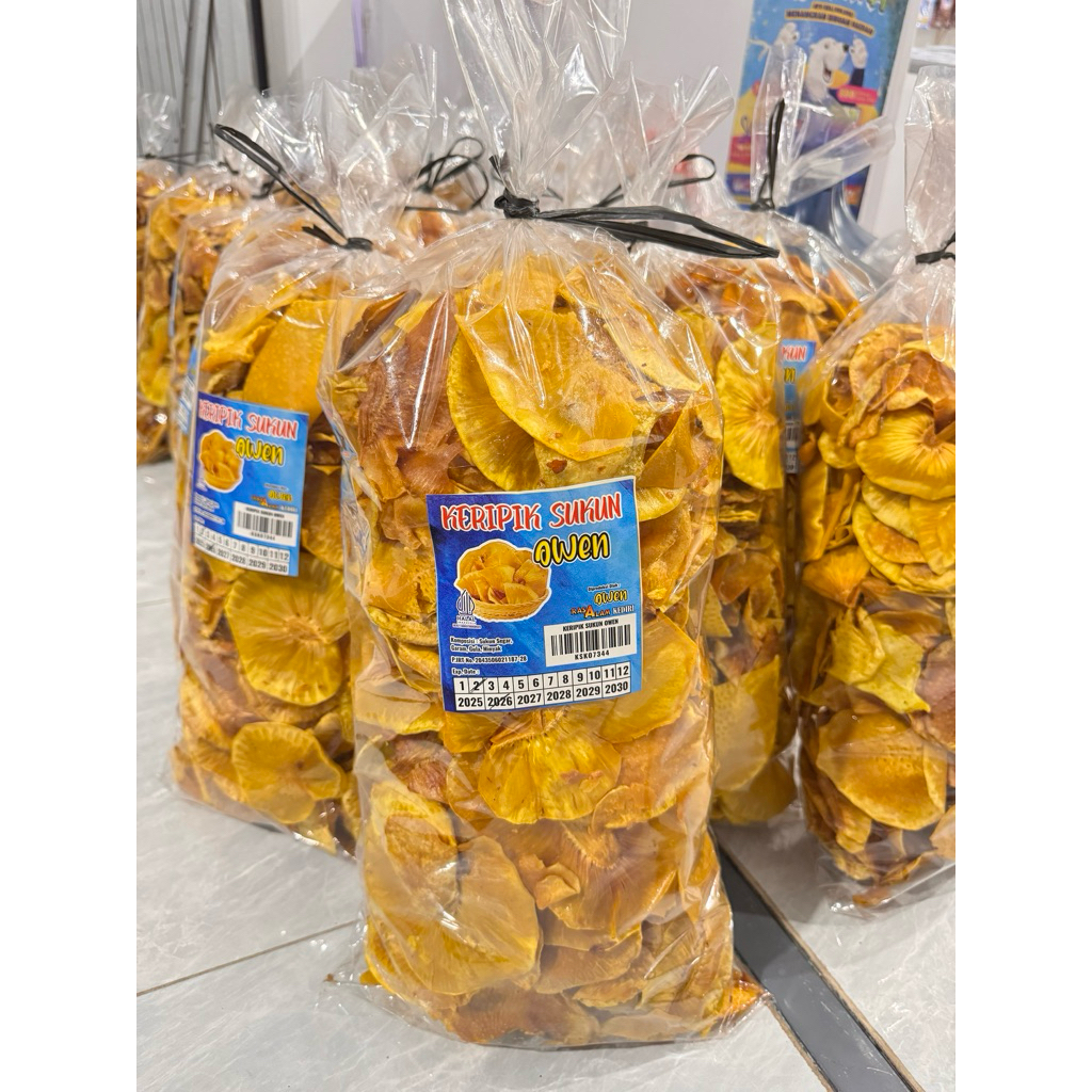 

250gr Keripik Sukun Bulat FREE BUBBLE