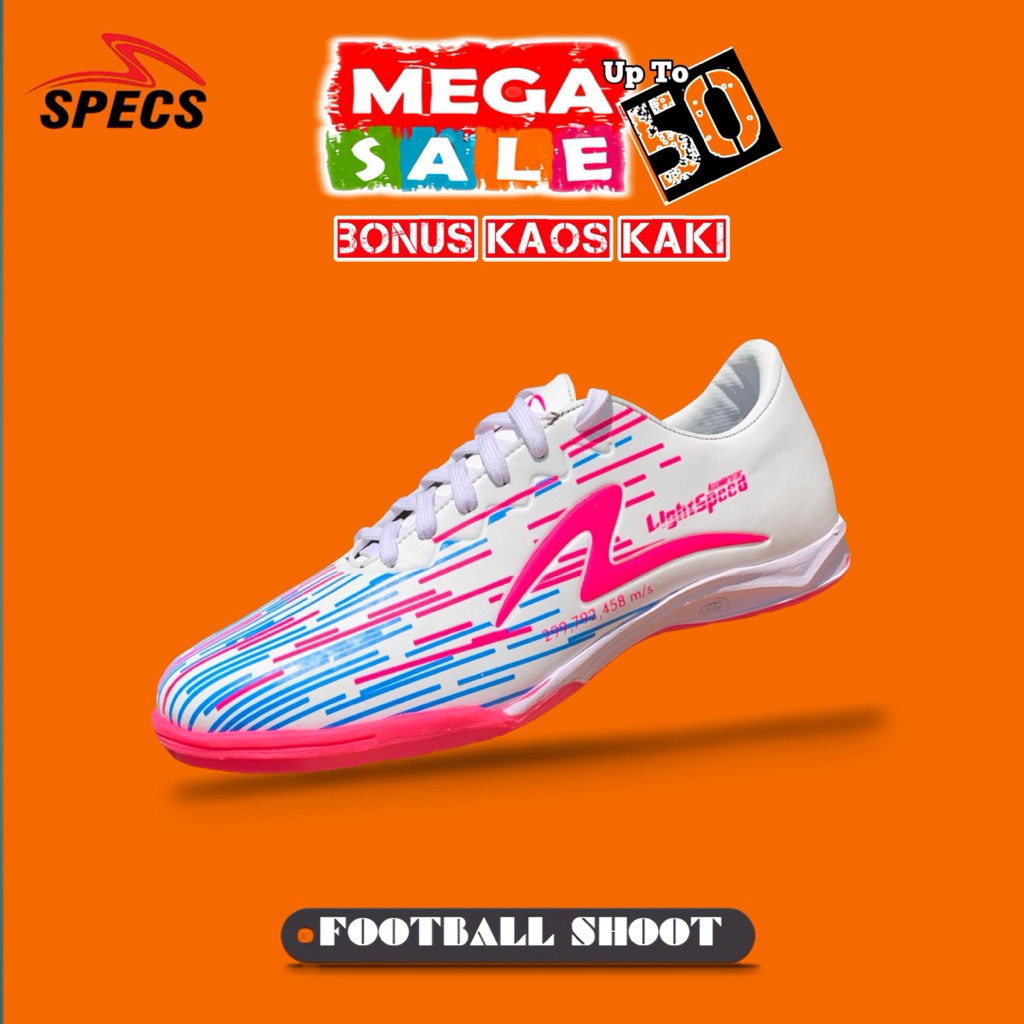 terlaris sepatu futsal UNISEX SPECS LS REBORN Grade ori premium best seller termurah 100% berdecit