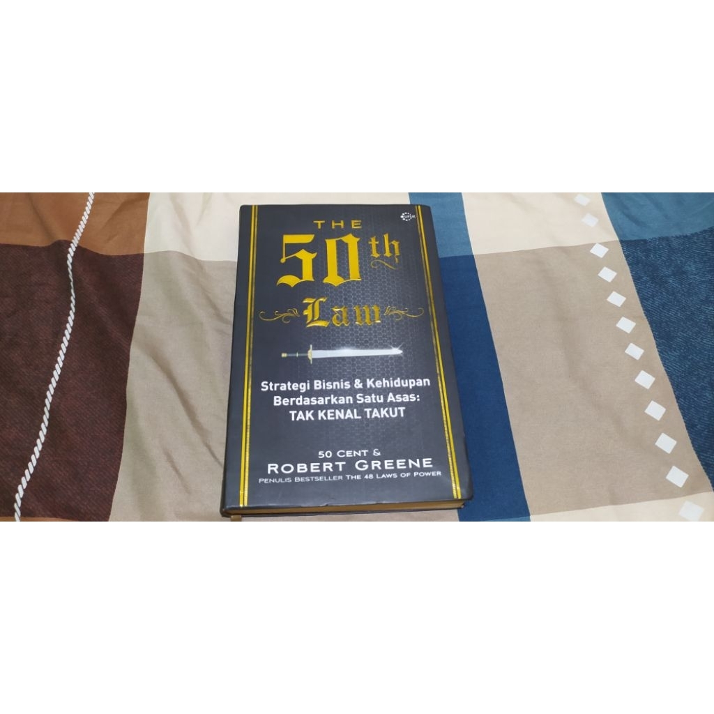 the 50 th law robert greene buku langka terjemah bahasa indonesia soft cover