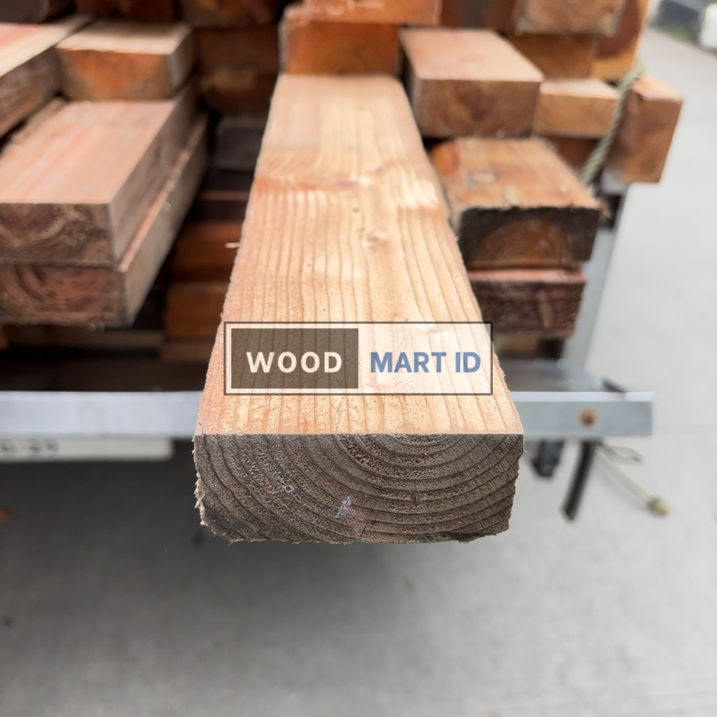 Kayu Galar Jati Belanda Ukuran 4x8x2m | Balok Kayu Jati Belanda | Kayu Galar Jati Belanda 2 meter | 