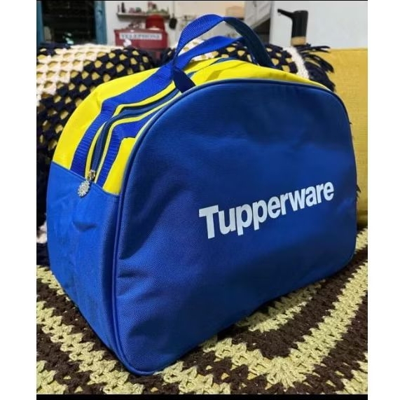 Tas Kit Bag Jumbo Ori Tupperware(1)-Biru