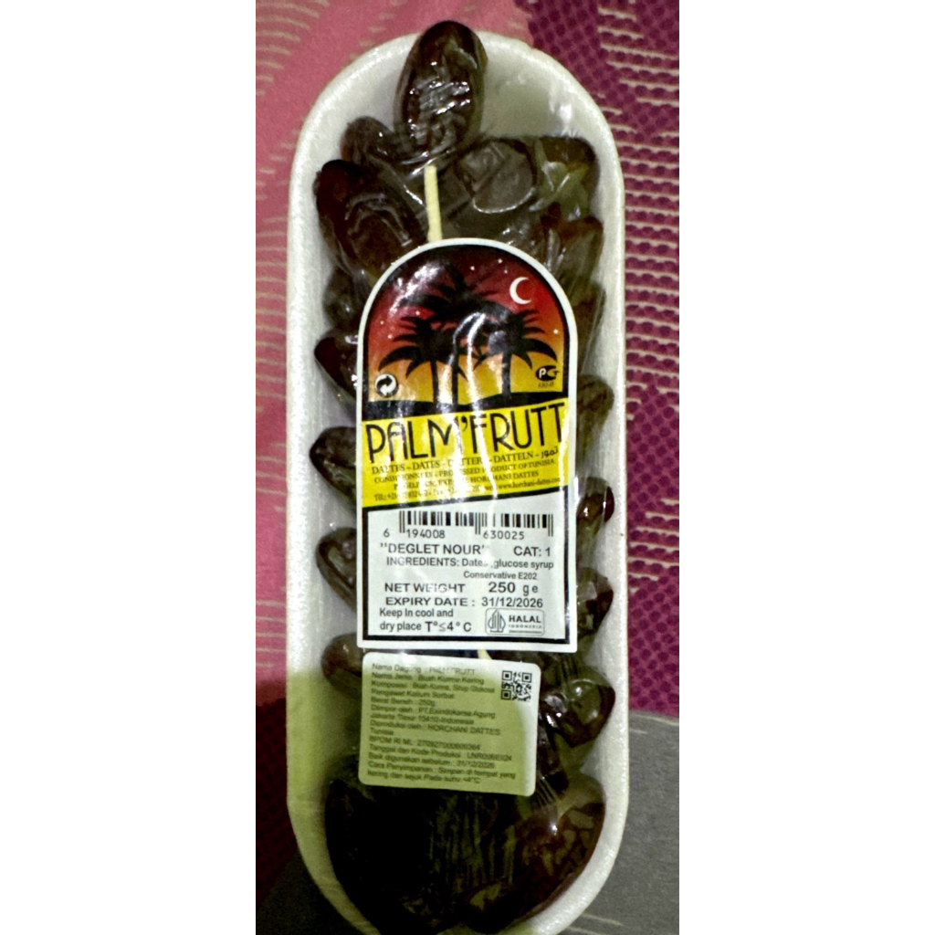 

Kurma Palm Frutt 250 gr