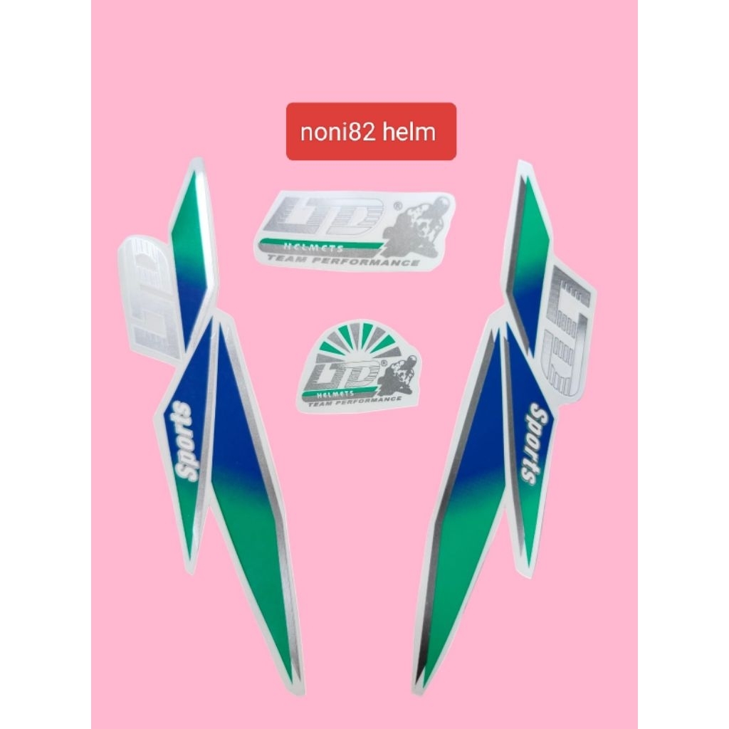 Stiker helm LTD Sport