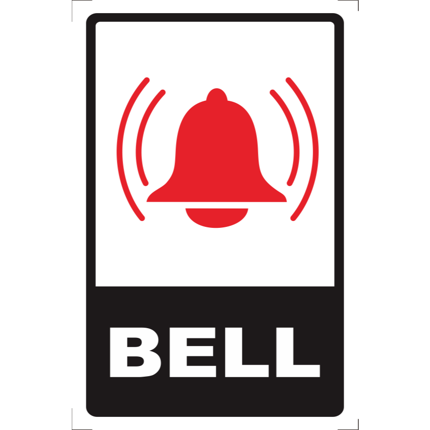 

STAR++ STICKER BELL 10cm x 15cm