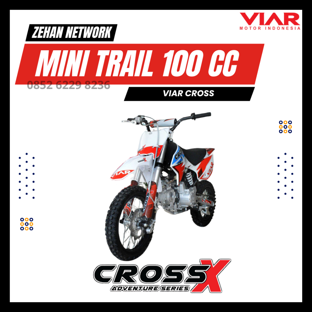Motor Trail VIAR CROSS X 100 MT / VIAR CROSS X NEW