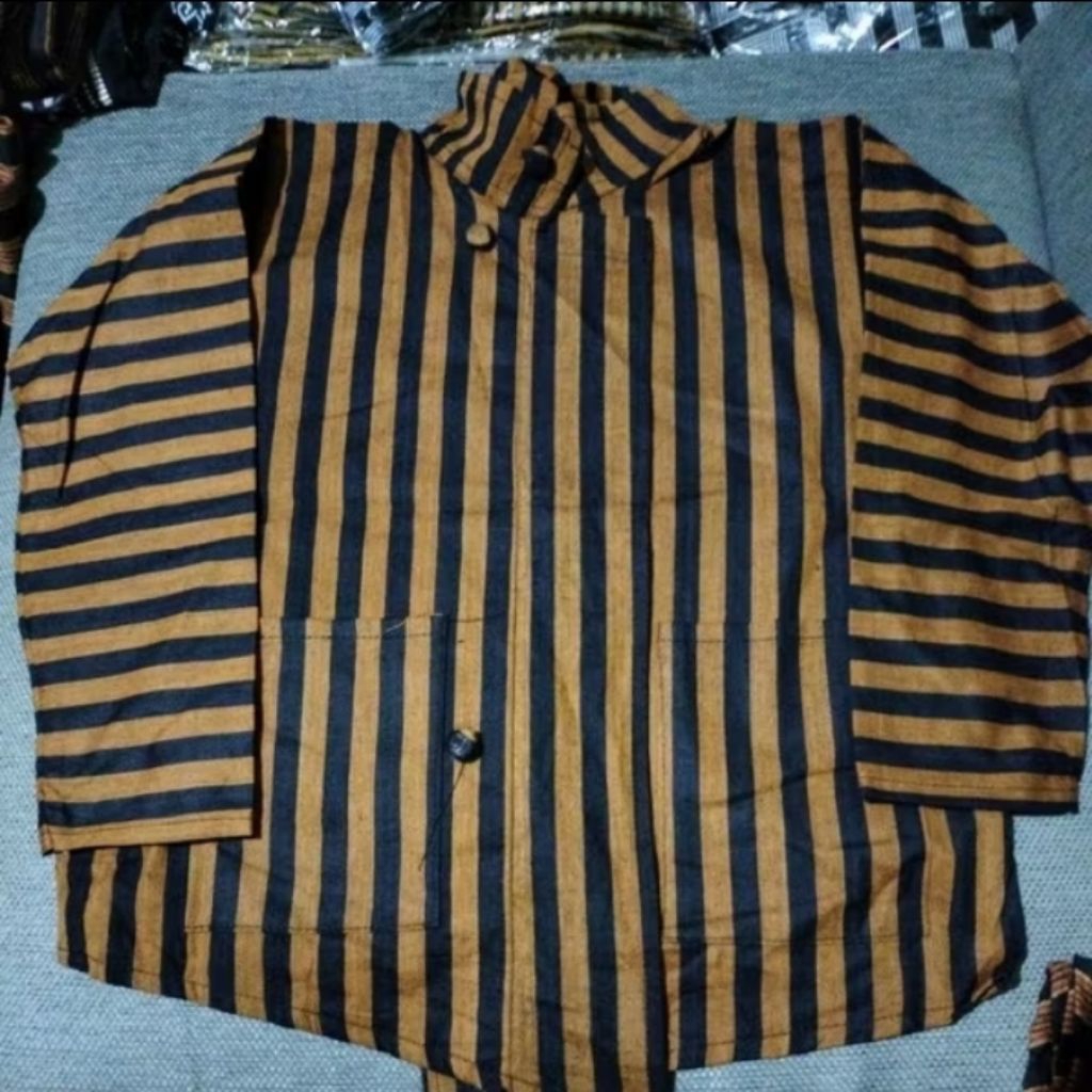 Surjan Tenun Pakaian Adat Anak Laki Laki Jawa