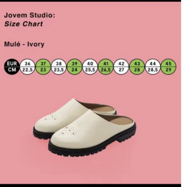 [NEGO] pl Jovem Mule Kulit Sapi - sandal slop/sepatu slop
