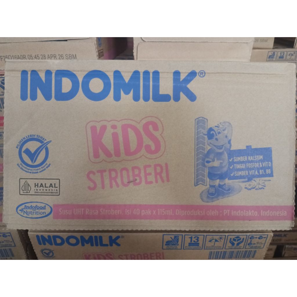 

INDOMILK KIDS 115ML X 40PCS