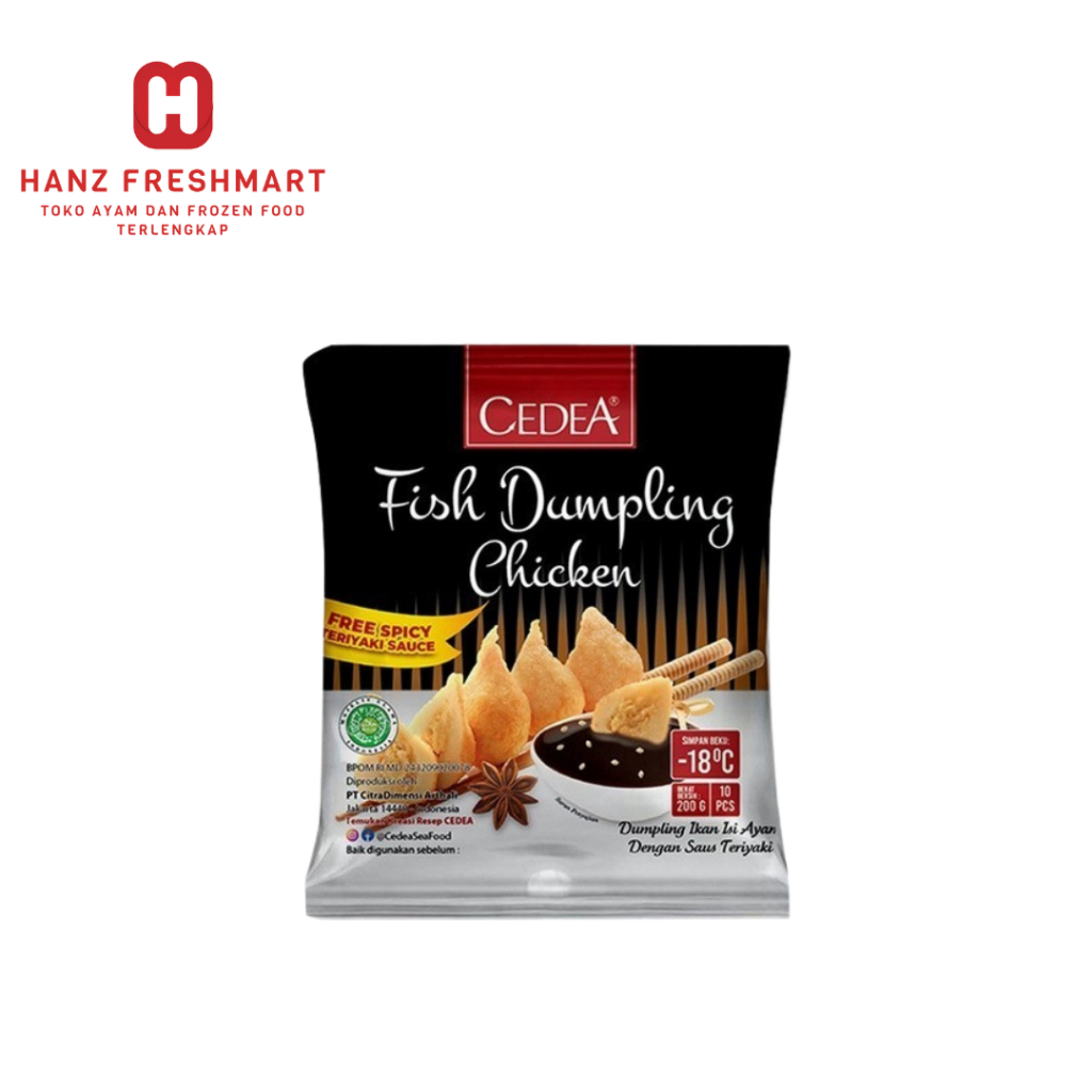 

Cedea Fish Dumpling Keju 200gr - Hanz Freshmart