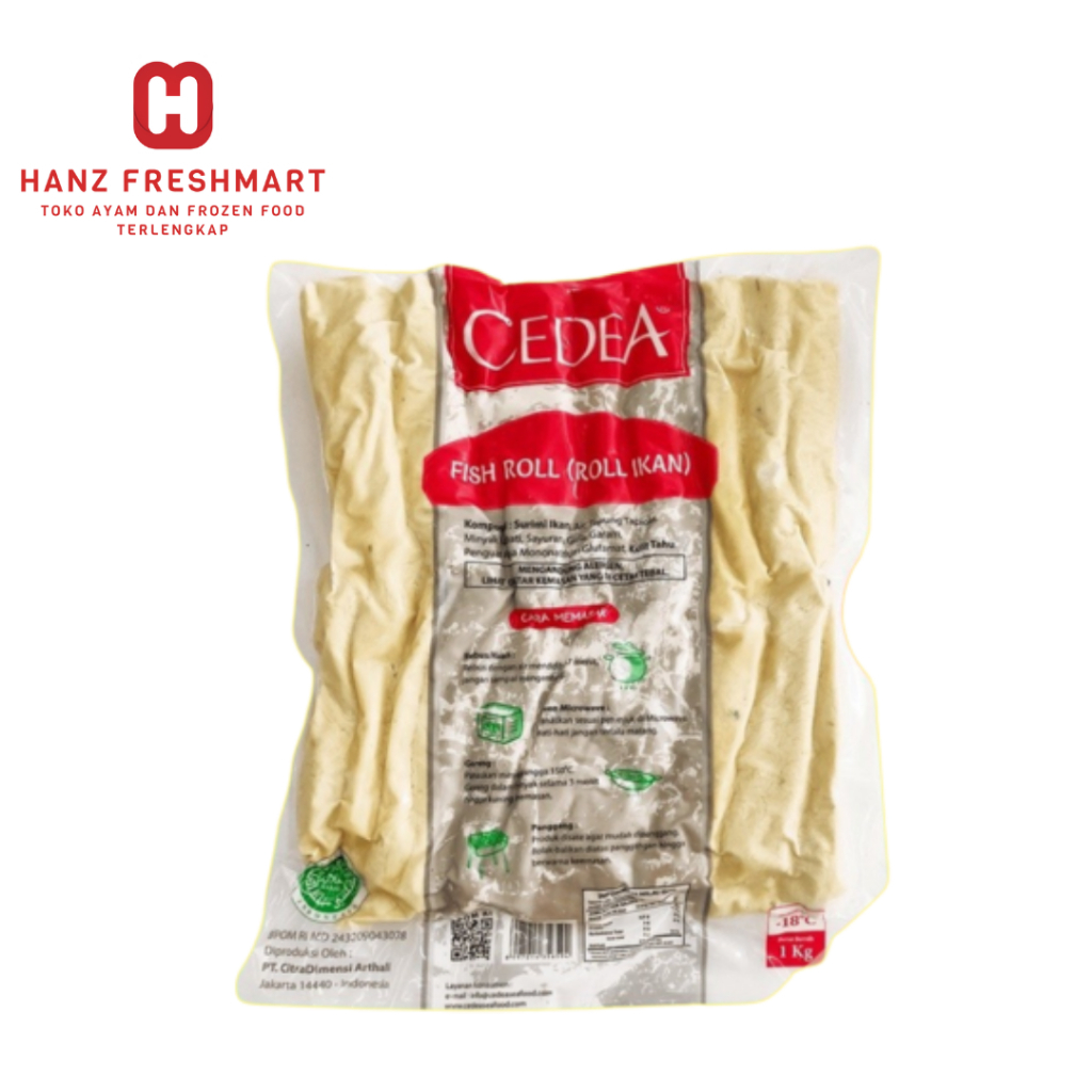 

Cedea Fish Roll 1kg - Hanz Freshmart