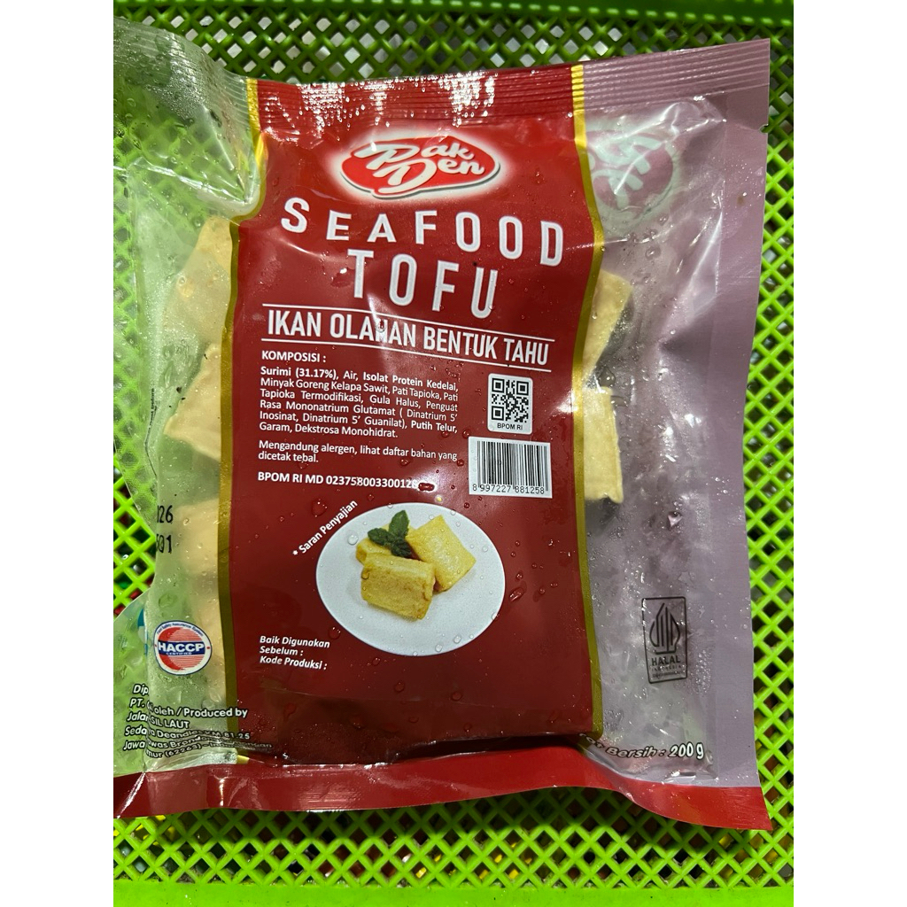 

seafood tofu Pak Den 200g