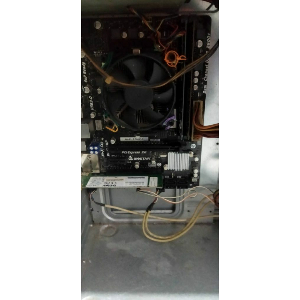 MURAHH PAKETAN AMD A6 6400 FM2+ includes RAM 4GB BONUS MOBO BIOSTAR MINUS SELALU RESTART DAN NO DISP