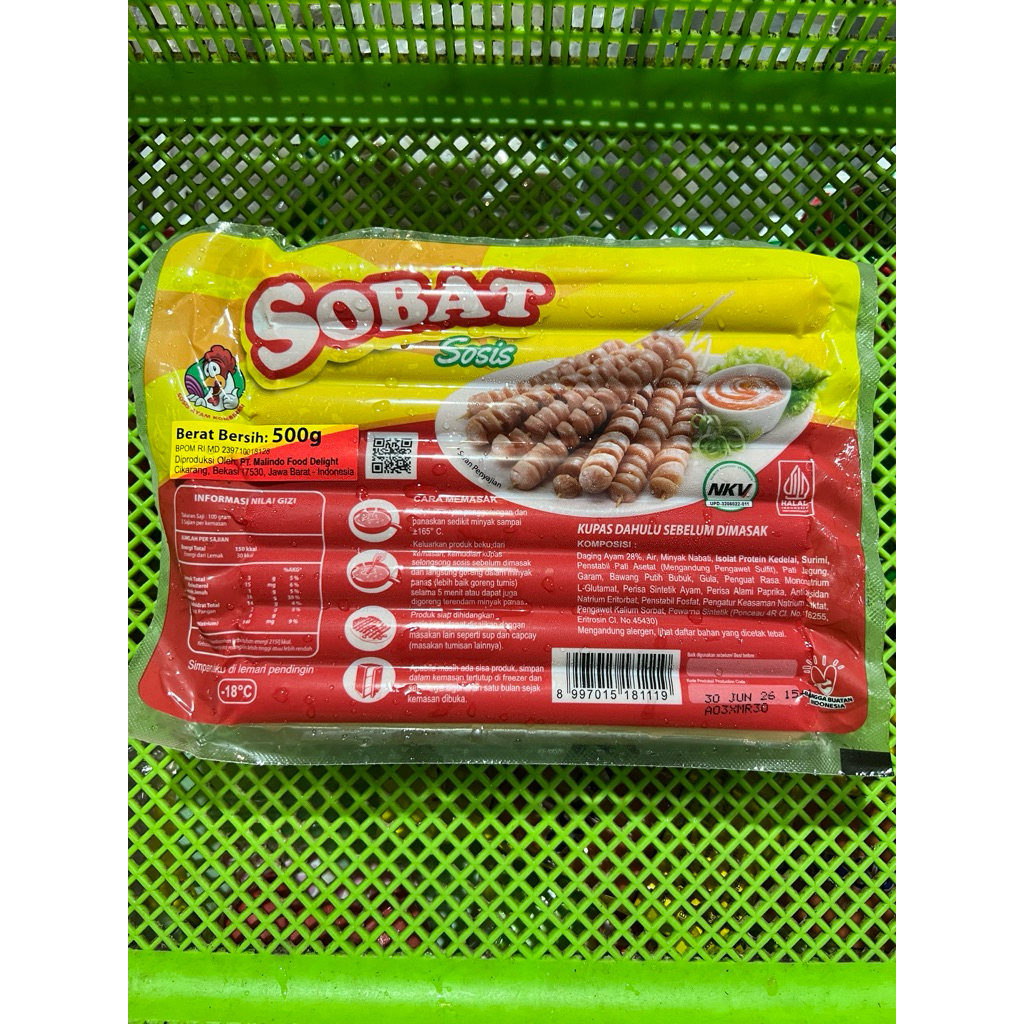 

sosis sobat 500g