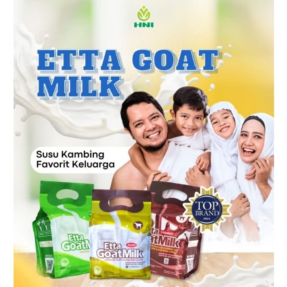 

Tazakka HalalMart | Etta Goat Milk rasa Original Aren Cokelat HNI isi 10 saset @25gr • EGM Susu Kambing Etawa Asli Untuk Tulang Terbaik