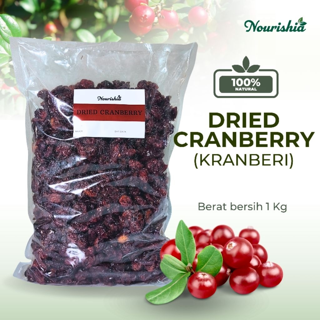 

Cranberry kering premium 1kg / dried cranberry 1kg buah kering kranberry kranberi