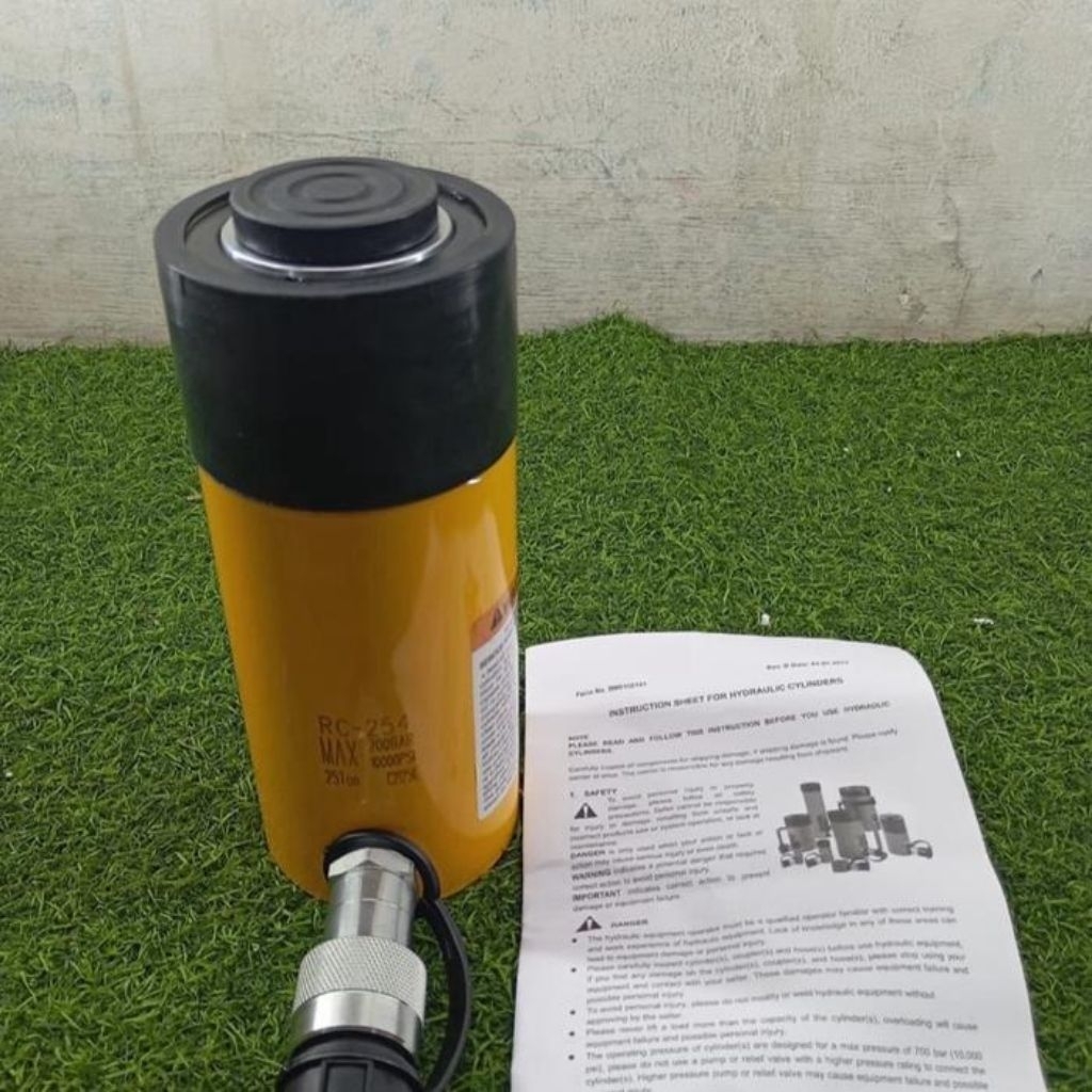 Hydraulic Cylinder 25 Ton 102mm RC-254 BARTON Hidrolik Jack 25T Silinder