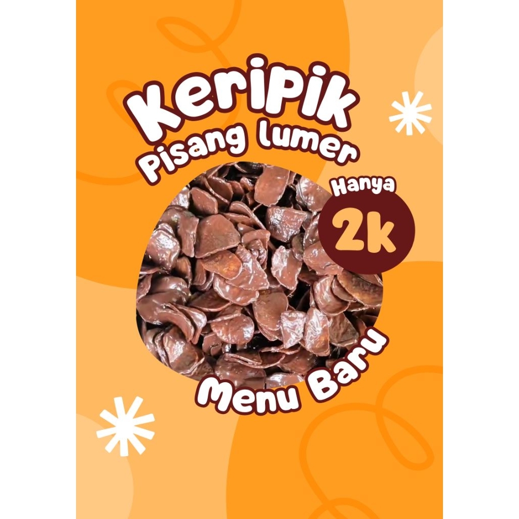 

keripik pisang coklat
