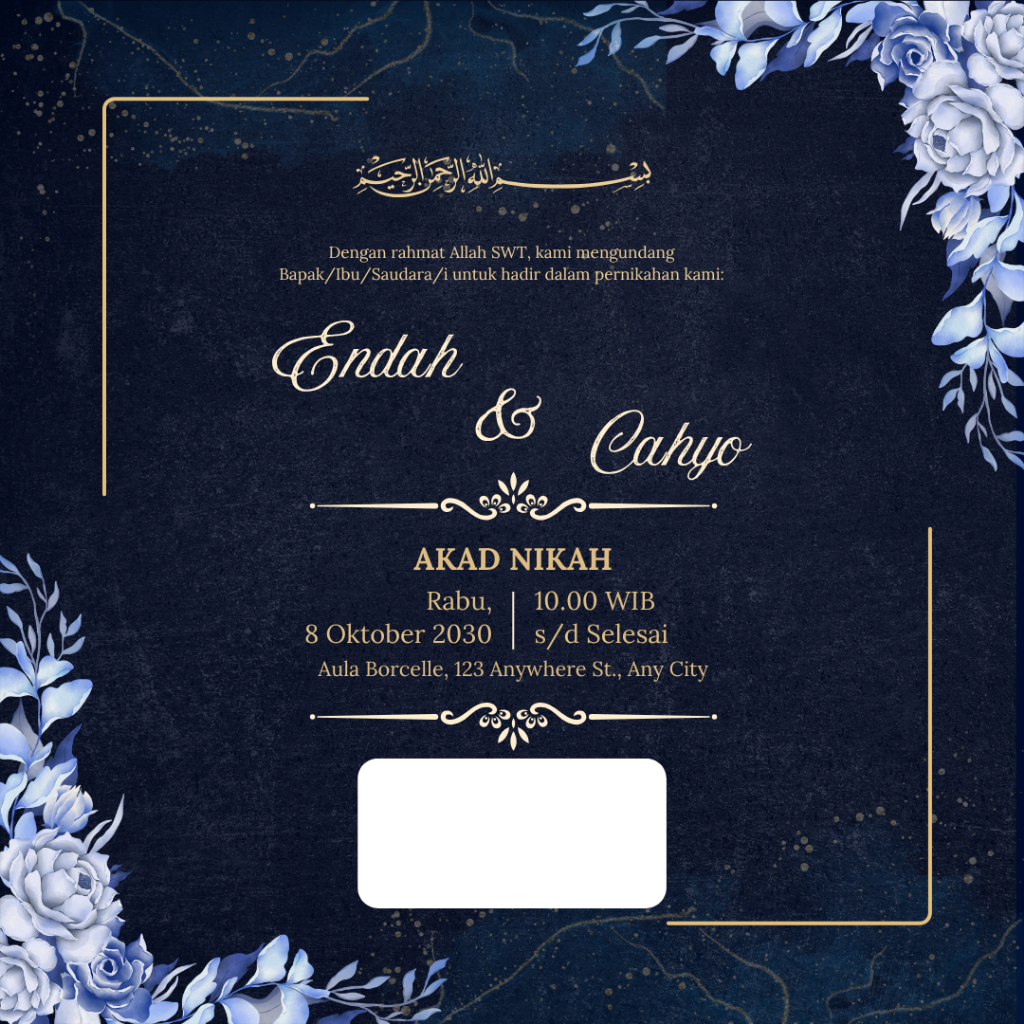 Jasa Edit Undangan Pernikahan Digital & Cetak | Template Siap Edit Nama, Tanggal, Lokasi + Custom Fo