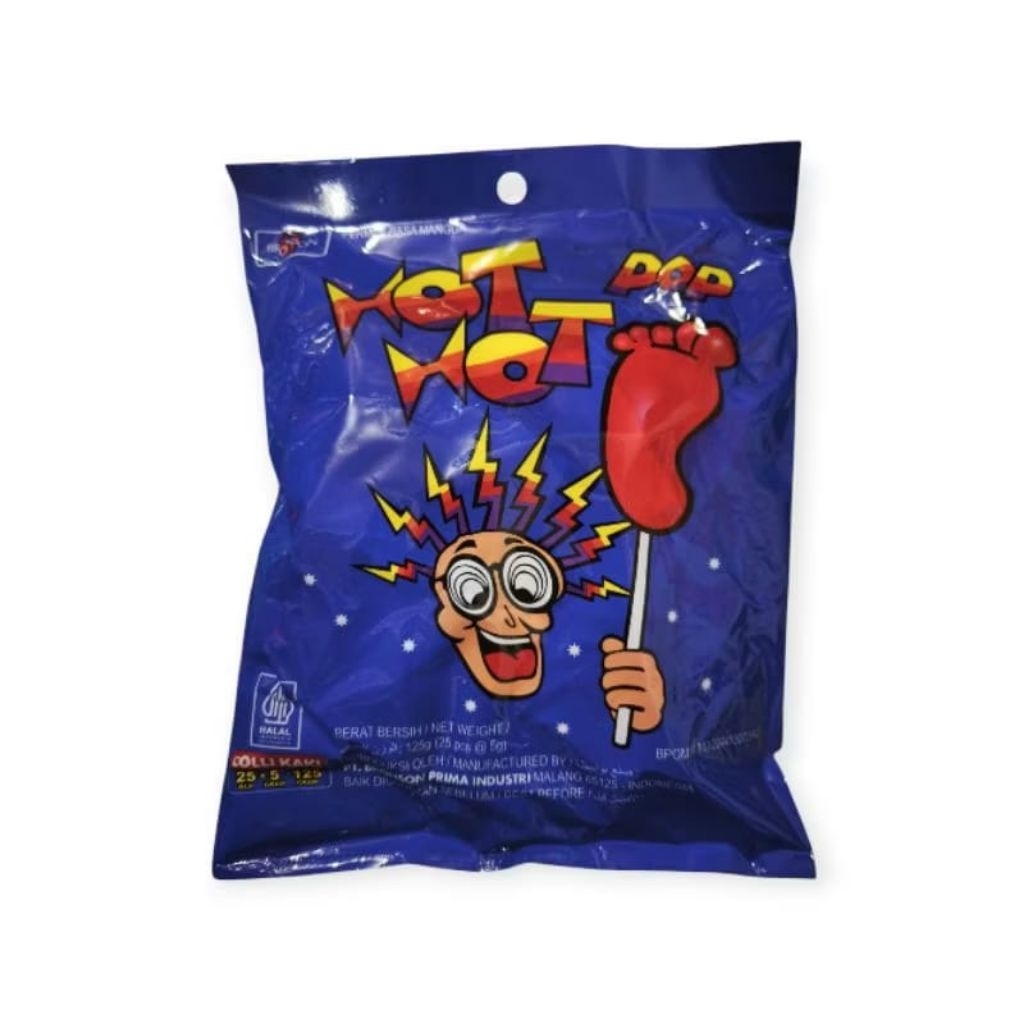 

Permen hot hot pop 25 x 5g