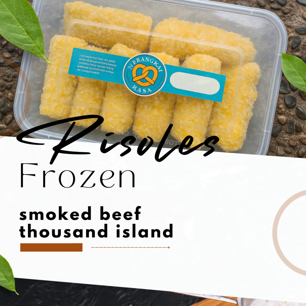 

Risol Smoked Beef Thousand Island Frozen - 8 pcs