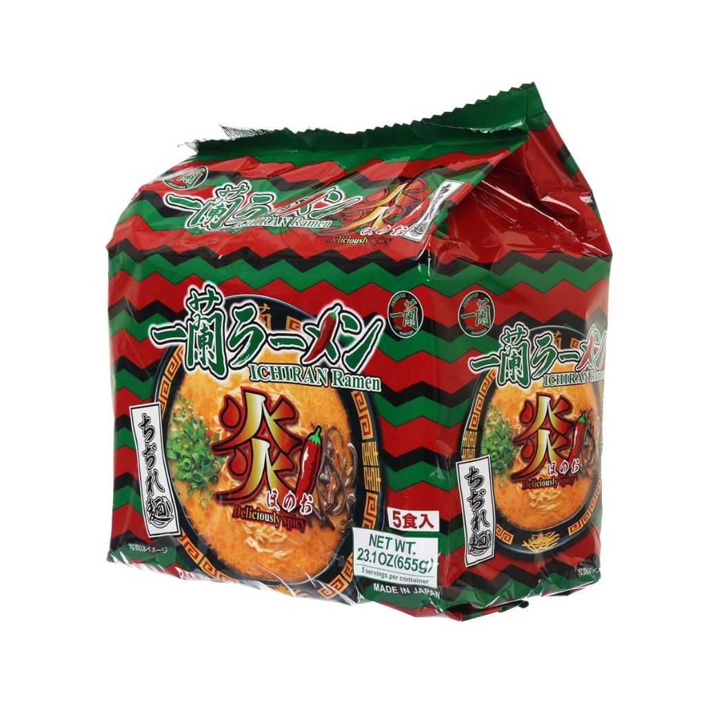 

Ichiran Ramen Curly Deliciously Spicy Original Japan