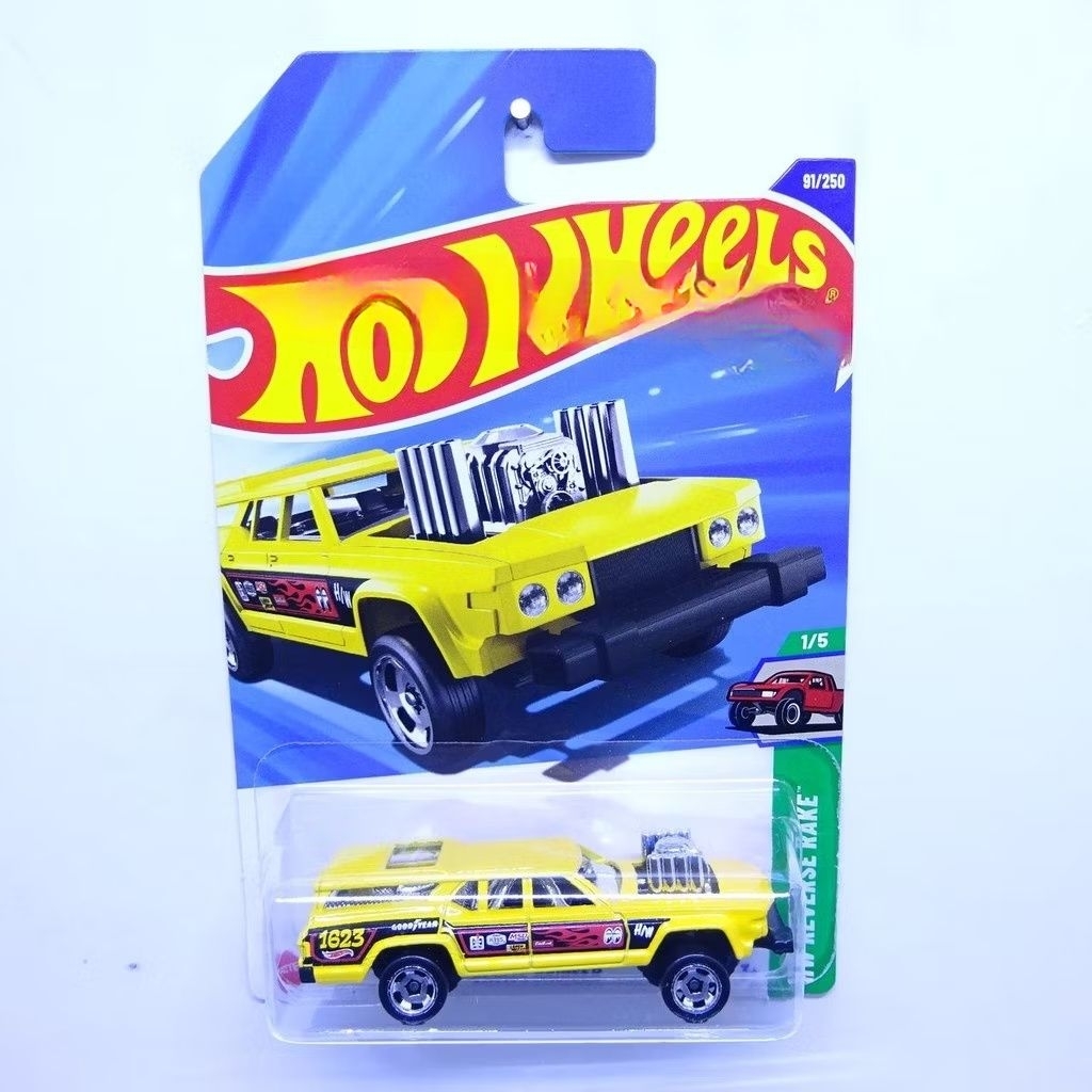 Hot Wheels Cruise Bruiser Kuning Mooneyes
