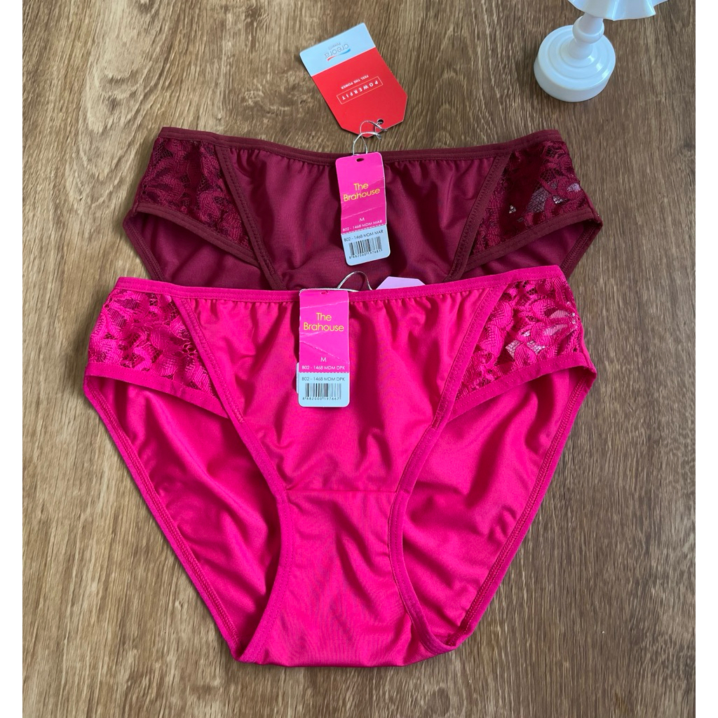 THE BRAHOUSE PANTY SIZE M L XL CELANA DALAM WANITA SEXY TERBARU B02