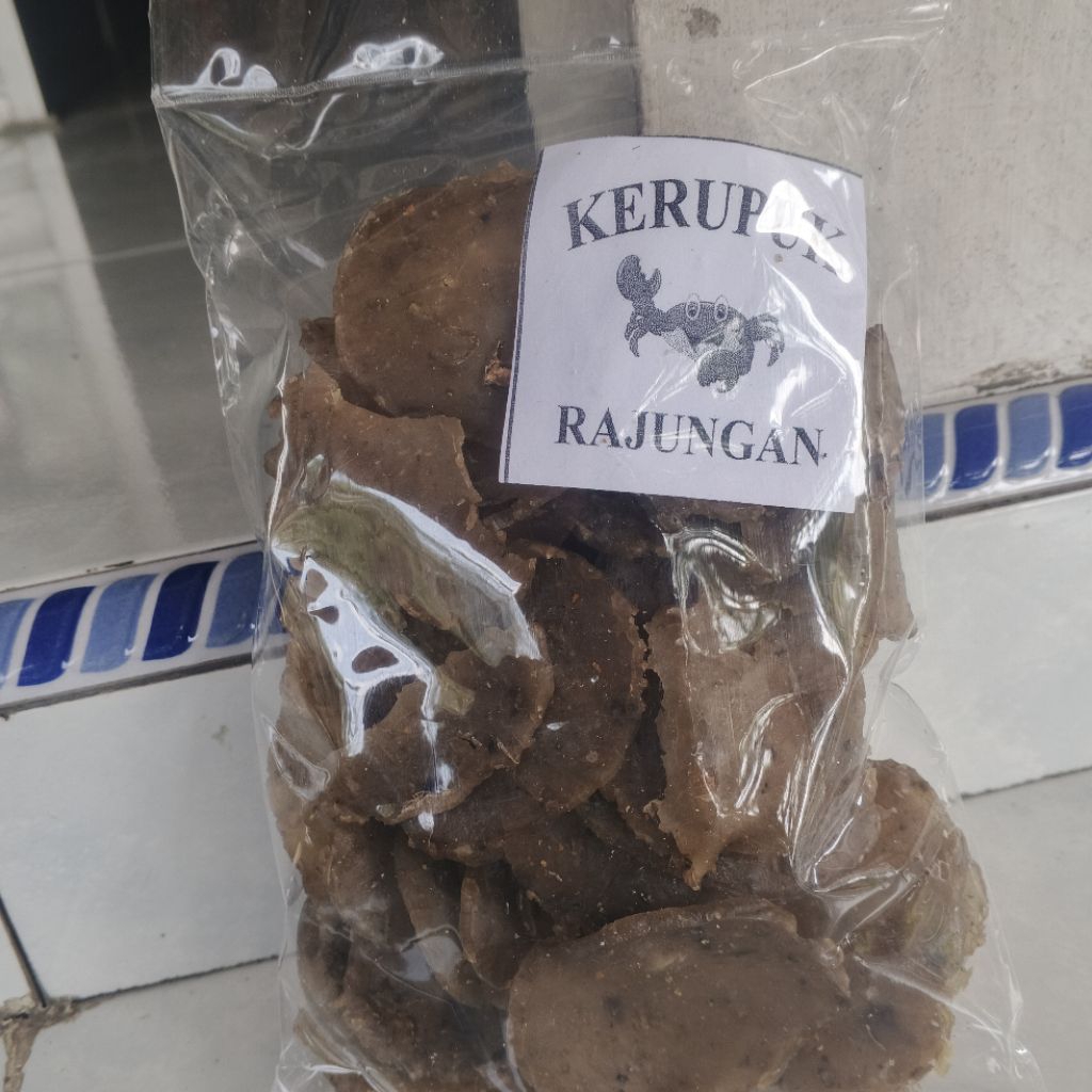 

krupuk rajungan asli sumenep 250g