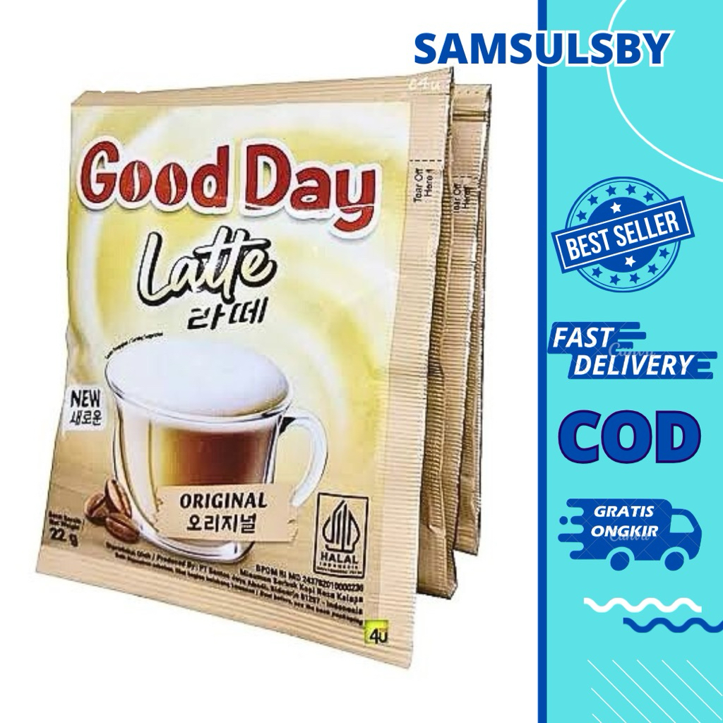 

Good Day Latte 1 Renceng rasa Butterscotch dan Original