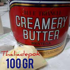

BLUE TRIANGLE BUTTER 100GR X 1 ECER,CAMPURAN ADONAN KUE