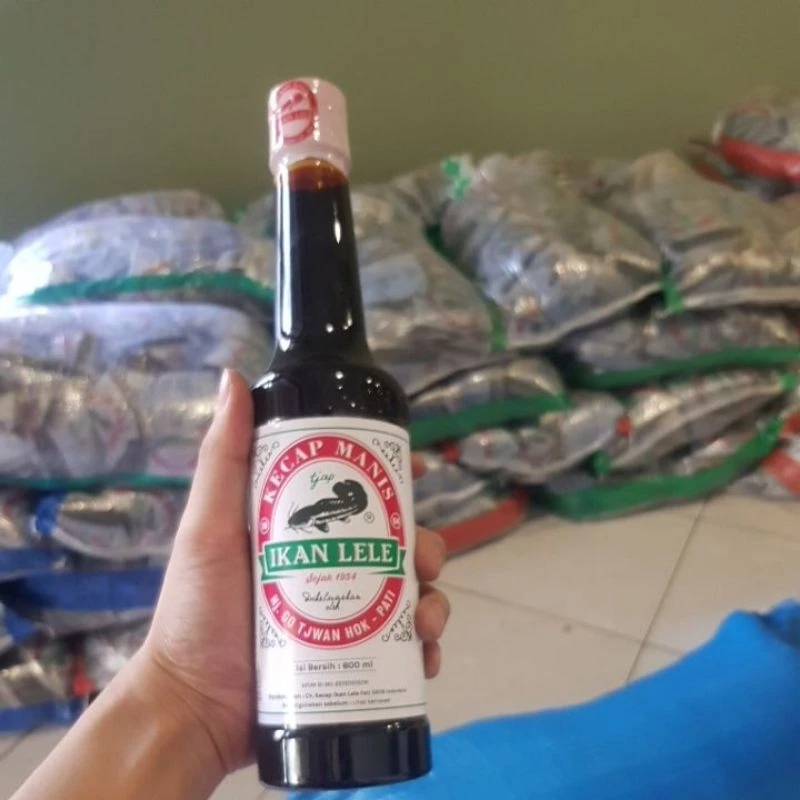 

Kecap lele 600ml botol palstik