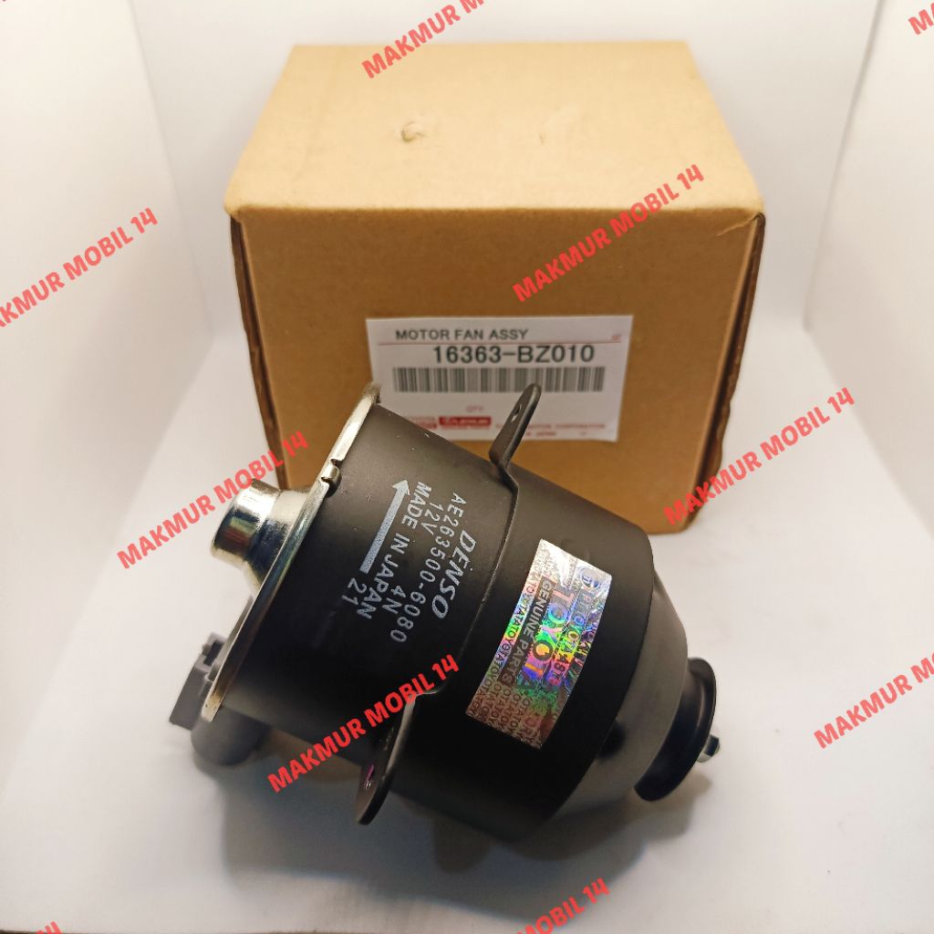 MOTOR FAN ASSY MOTOR RADIATOR AVANZA XENIA 2004-2011 ORIGINAL