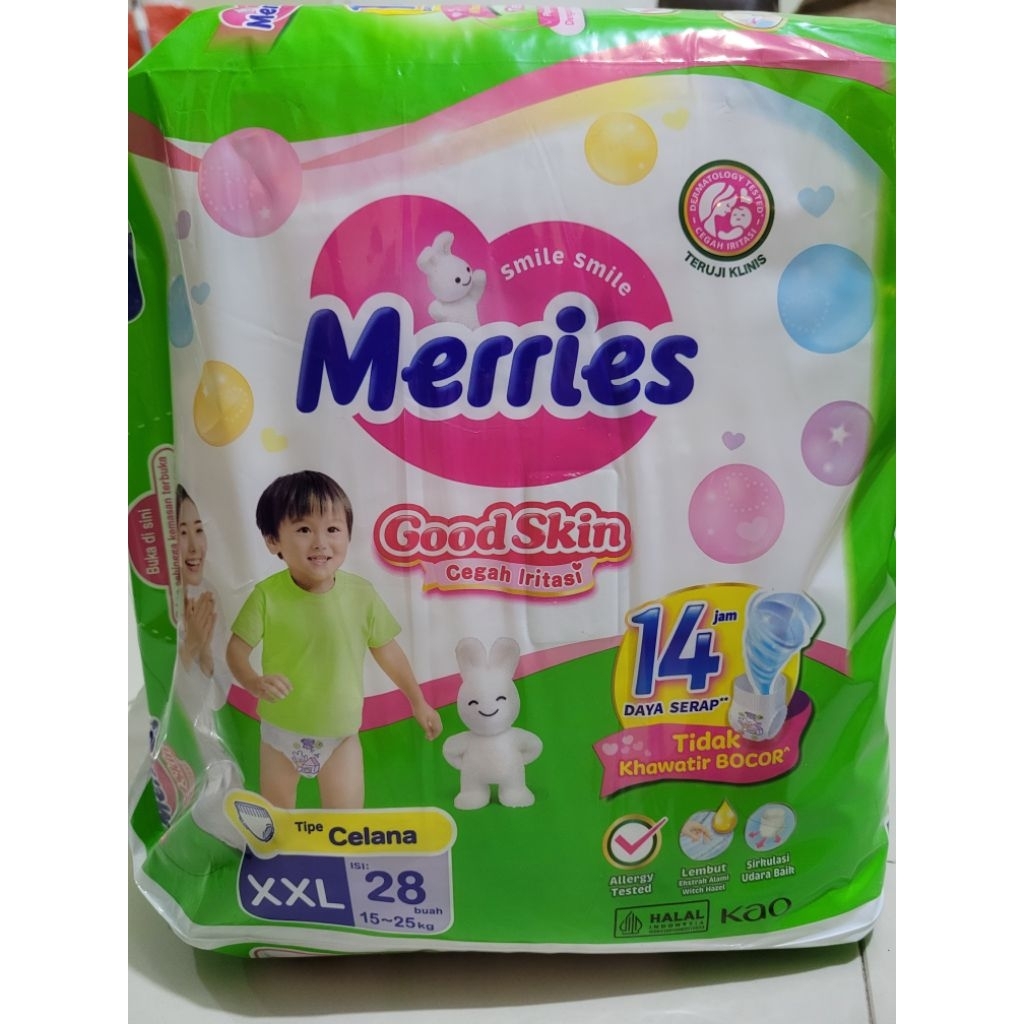 Merries Good Skin XXL isi 28 Tipe celana