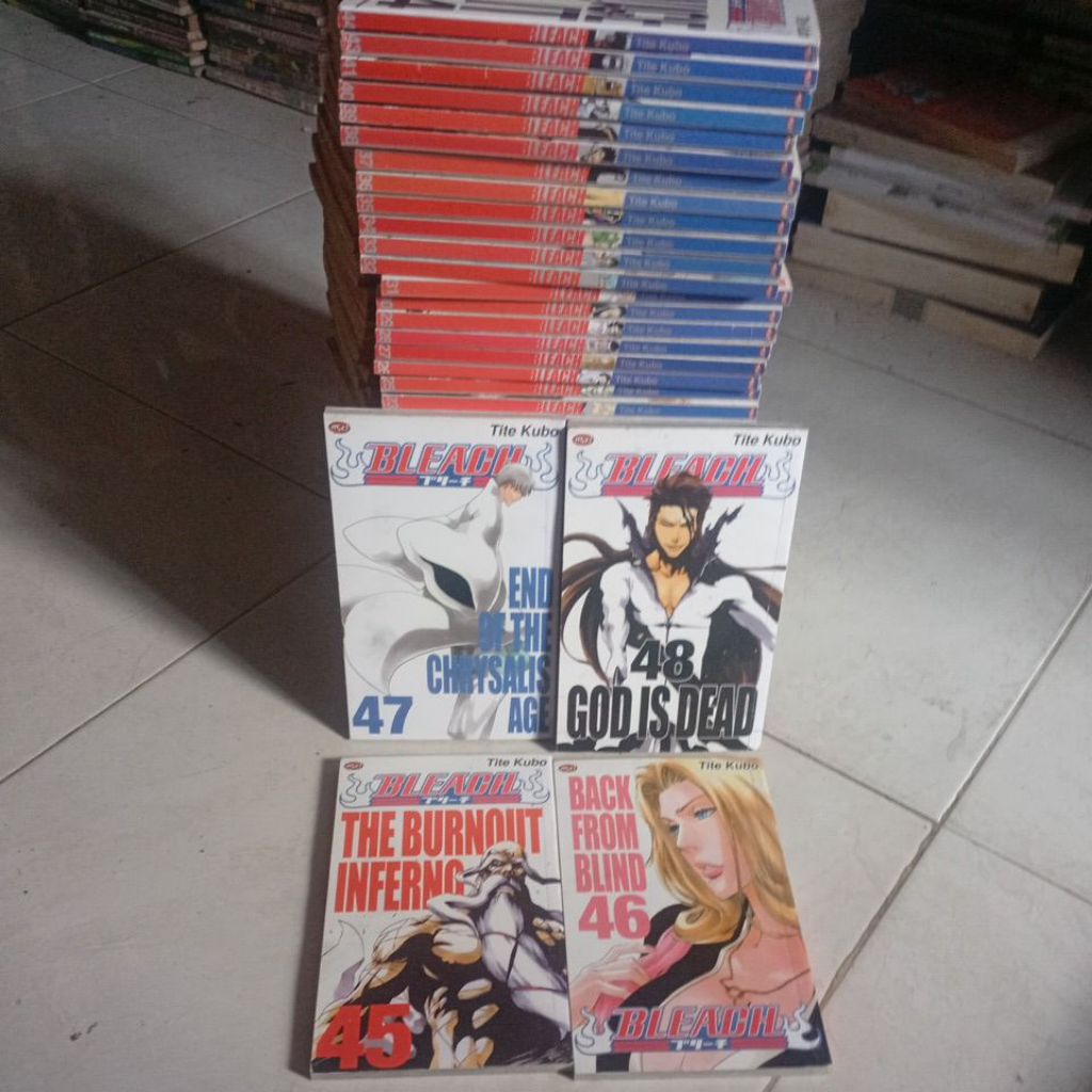 komik bleach 1-48 by tite kubo