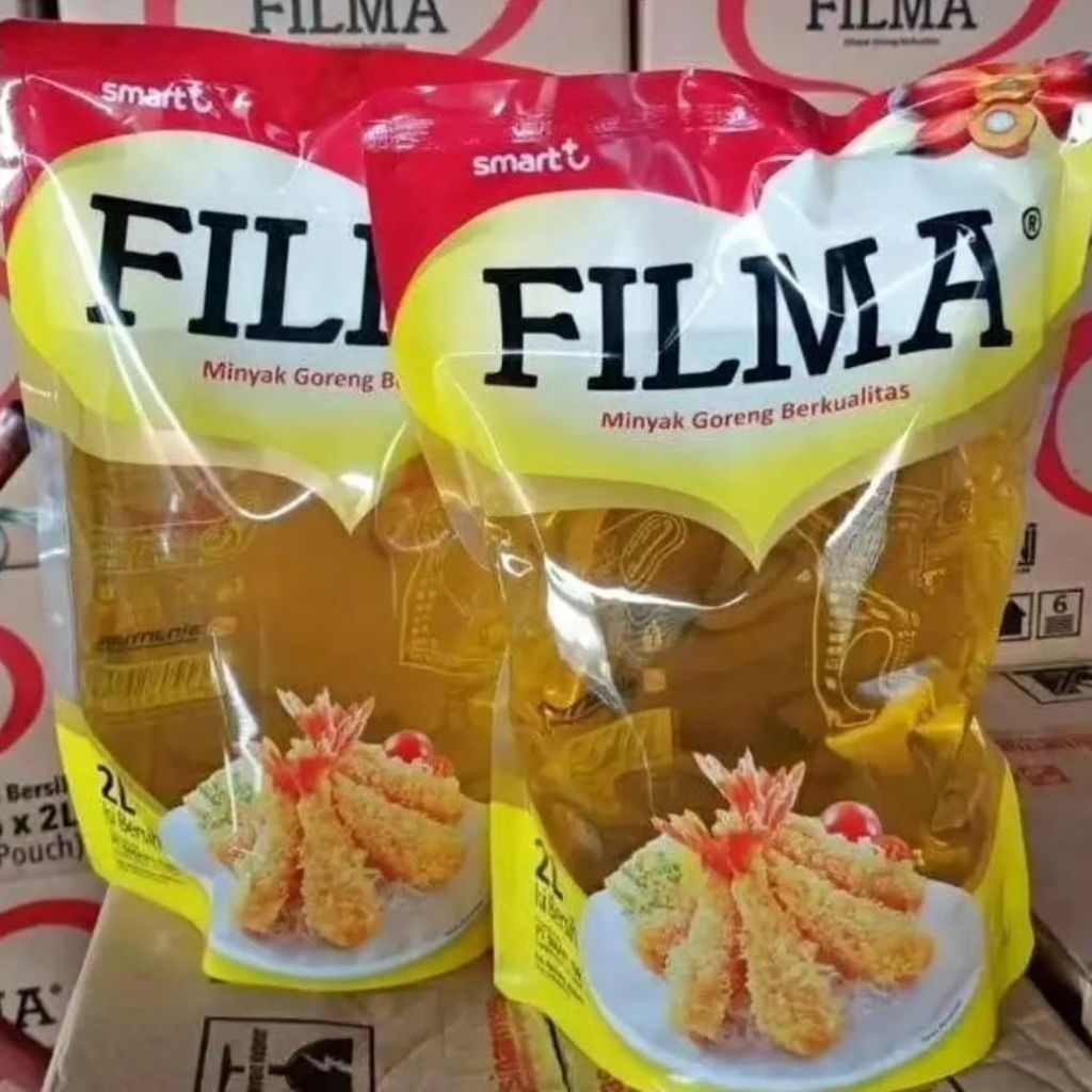 

(MANISVCR) MINYAK GORENG FILMA 2L KARTONAN