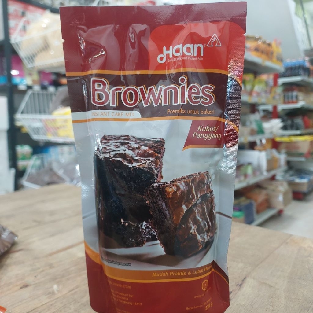 

HAAN PREMIKS BROWNIES 230 gr