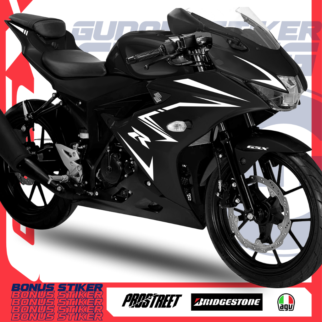 STRIPING CUTTING STIKER SUZUKI GSX 150R STICKER LIS AKSESORIS SEPEDA MOTOR