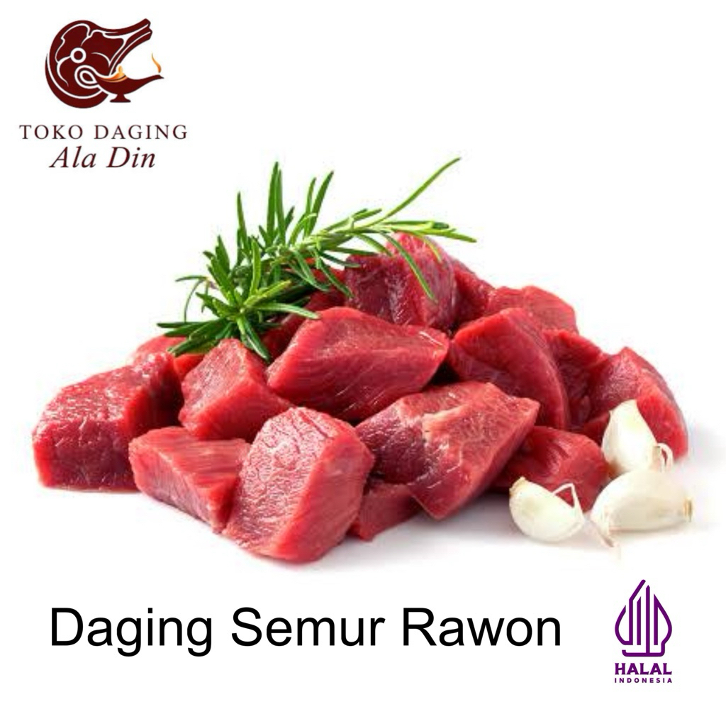 

Daging Sapi Semur Rawon Potong 1 kg