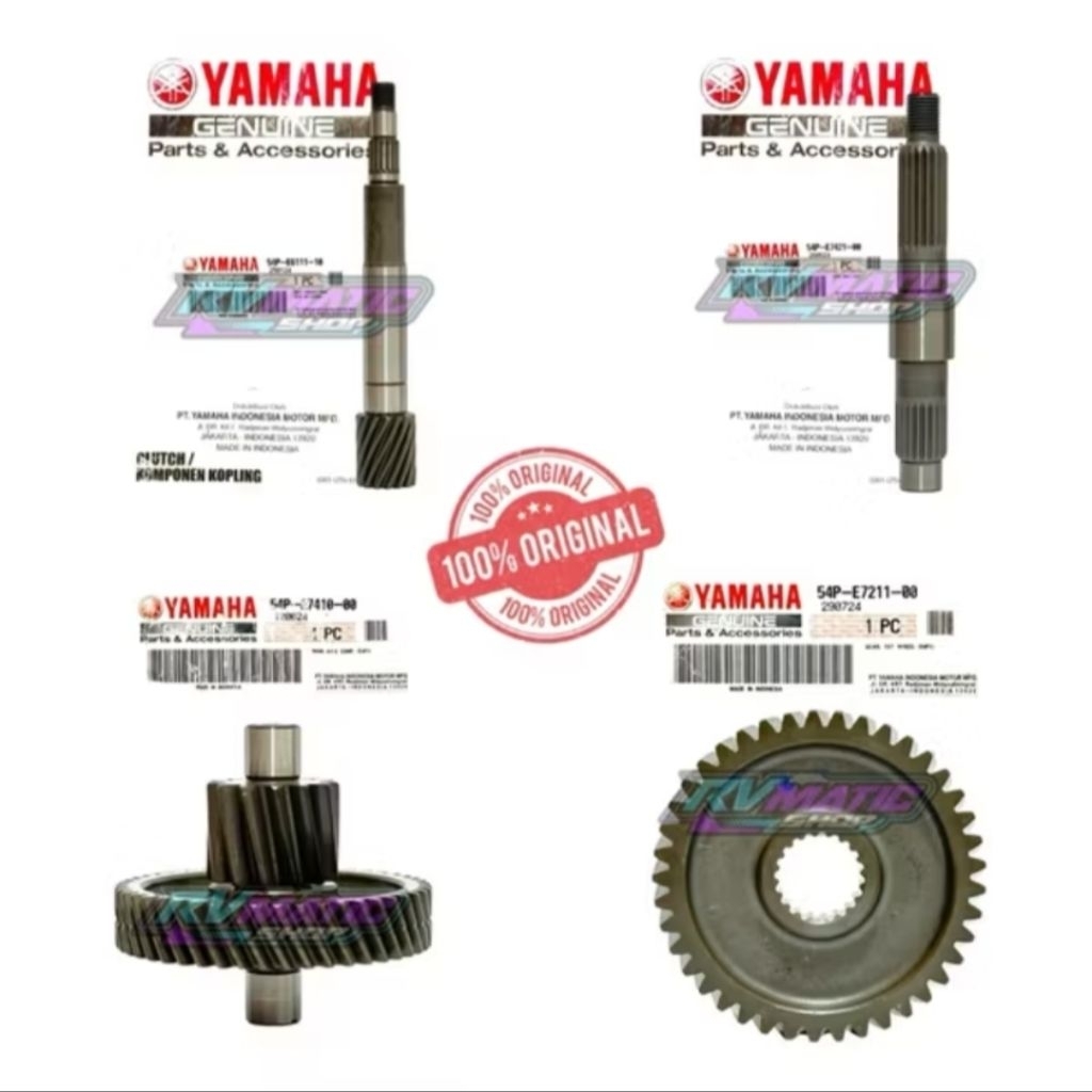 GEAR gigi rasio gardan Mio J Mio GT Soul GT Fino fi Xride 115 as pully as roda belakang original