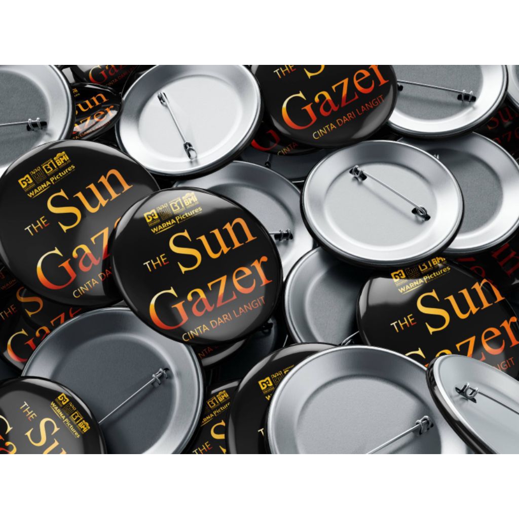 

Stiker+Pin The Sun Gazer bhn Vinyl anti air