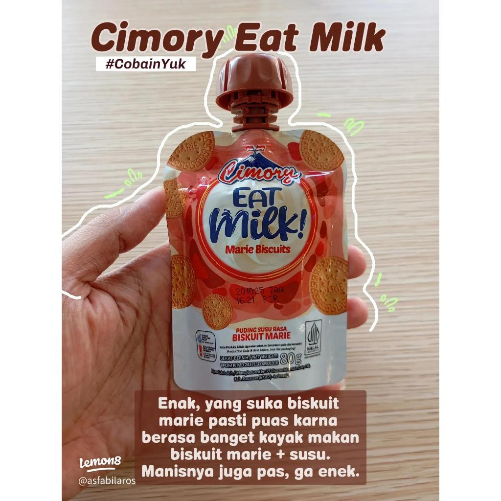 

Cimory Eat Milk Marie Biscuit Pudding Susu rasa Biskuit Marie 80 g