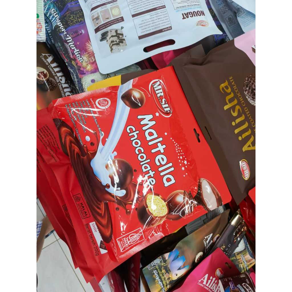 

MR SIF maltella Chocolate ball cookies choco 200 Gram