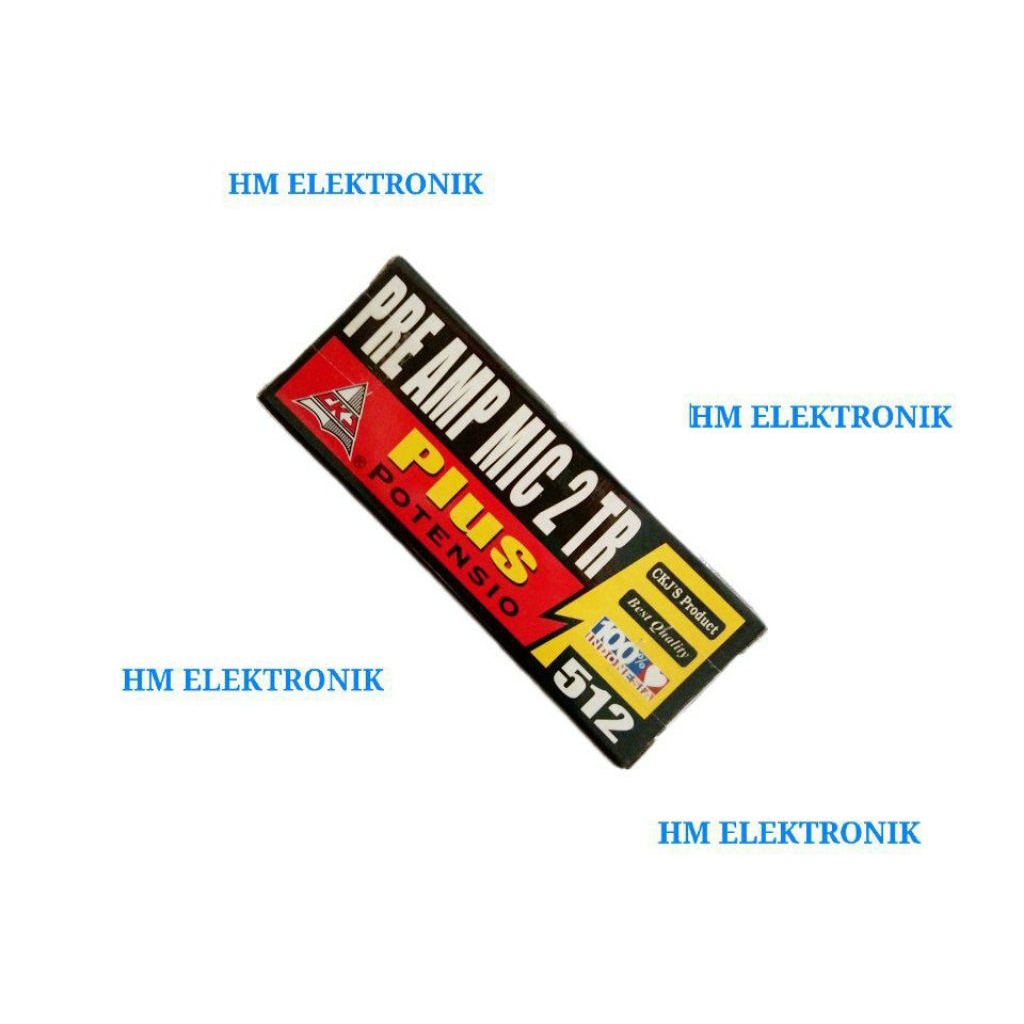 KIT PRE AMP MIC 2 TR 1 POTENSIO