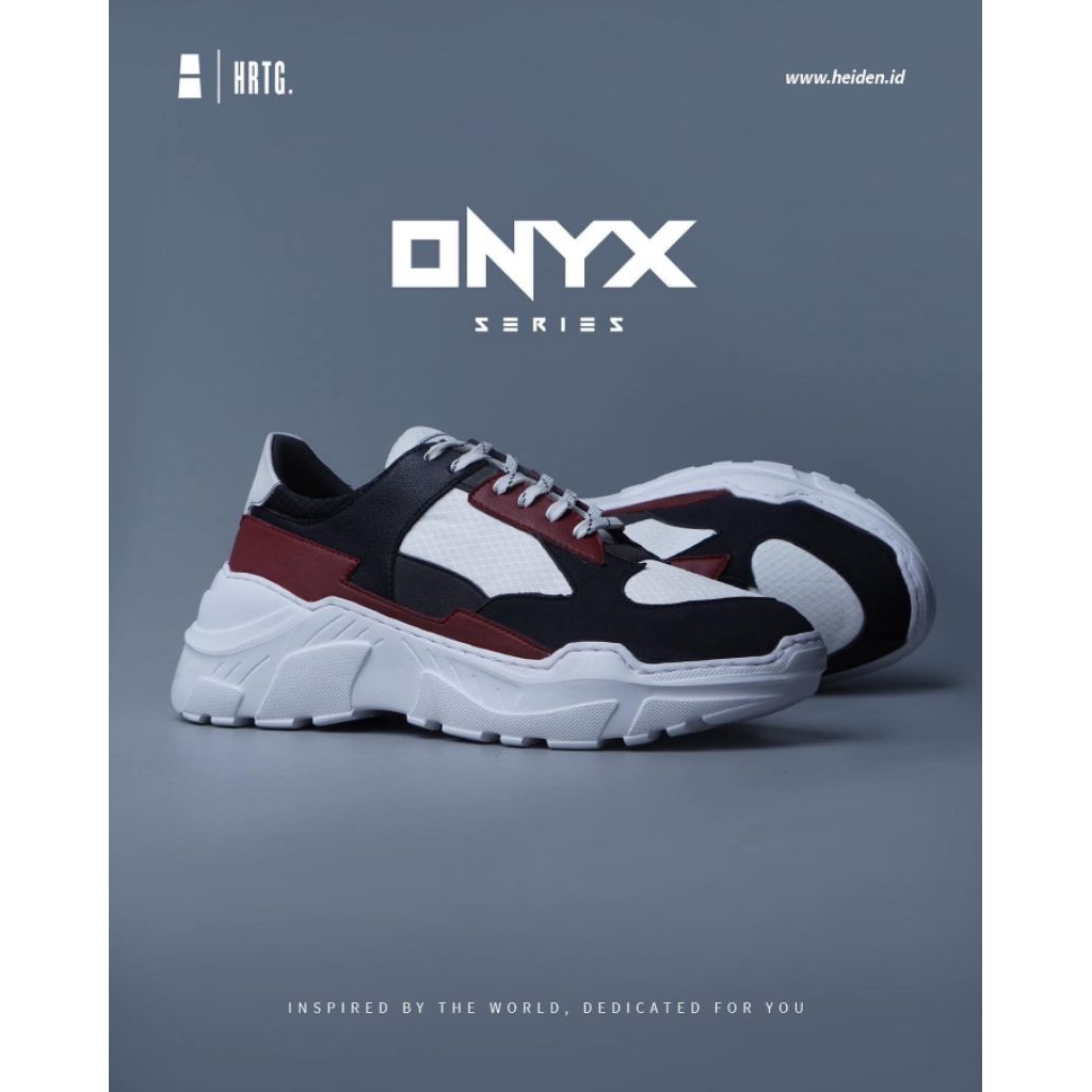 SEPATU SNEAKERS HEIDEN HERITAGE ONYX SECOND GUNDAM STUFF