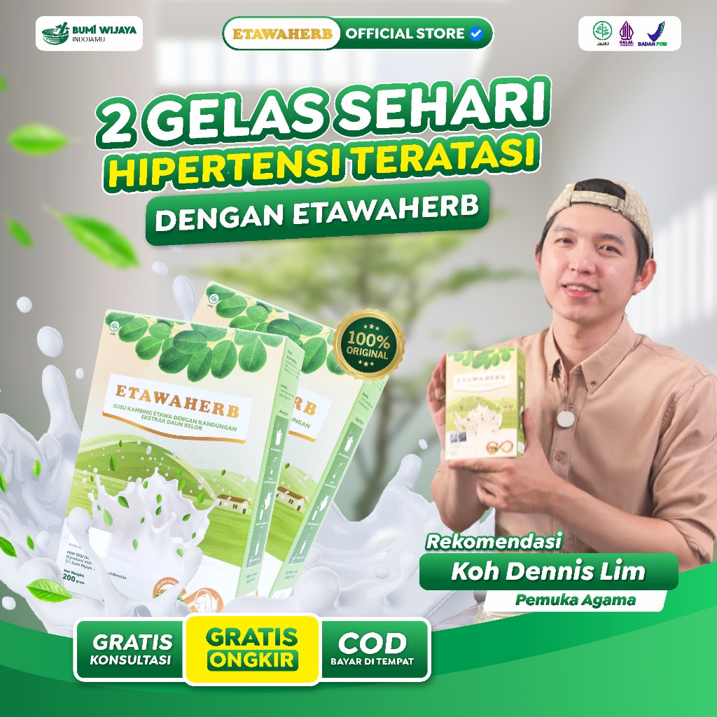 

() ETAWAHERB - Bantu Atasi Masalah Hipertensi Sampai ke Akar - 200gr Tanpa Efek Samping. COD