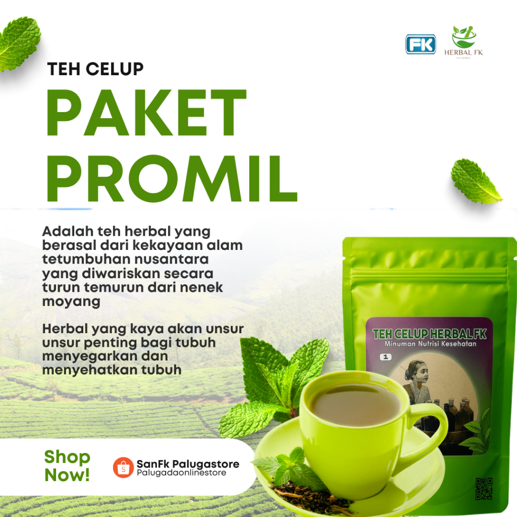 

Teh Celup Herbal FK – Dukung Program Kehamilan Secara Alami