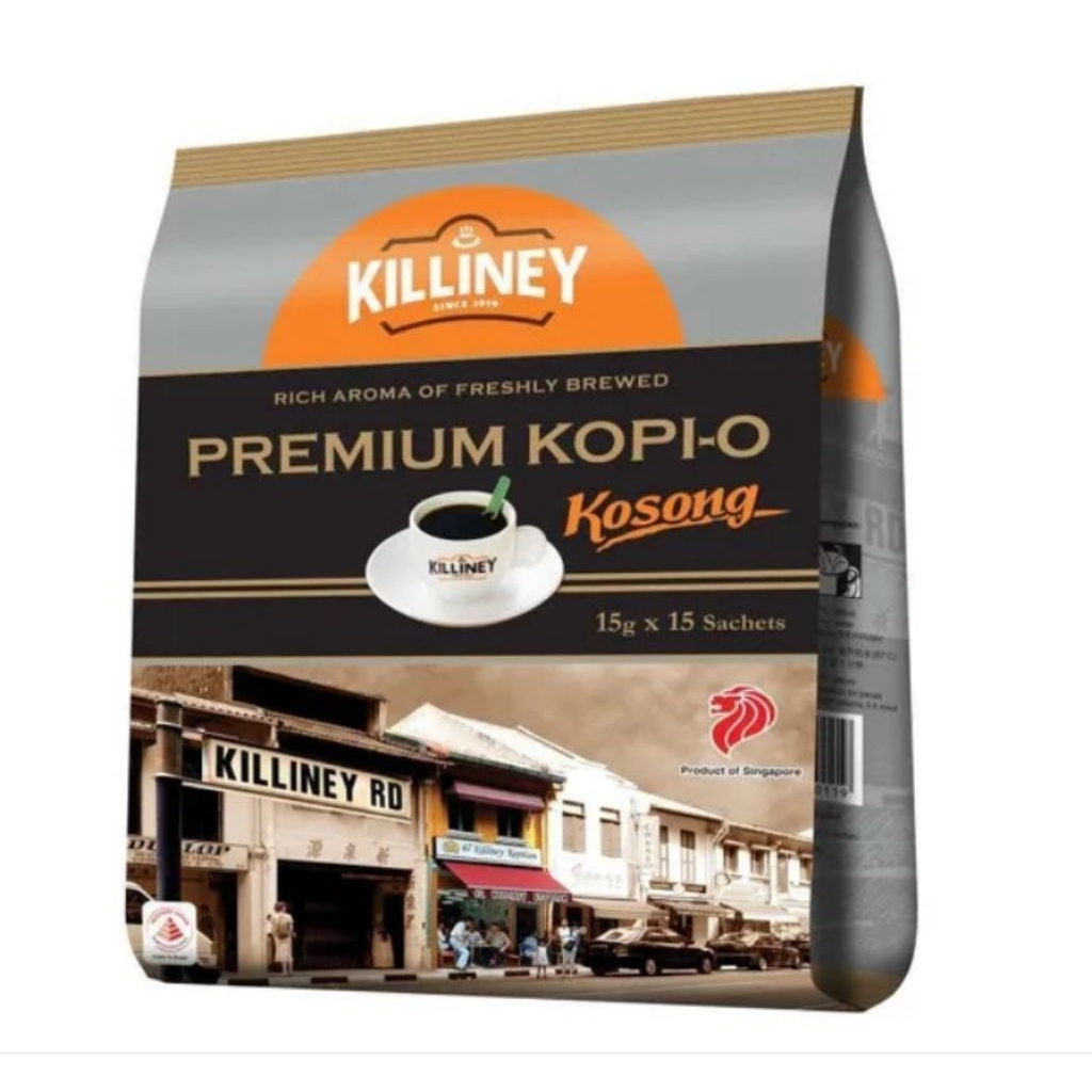 

killiney kopi-o 15x15gr coffee o kosong