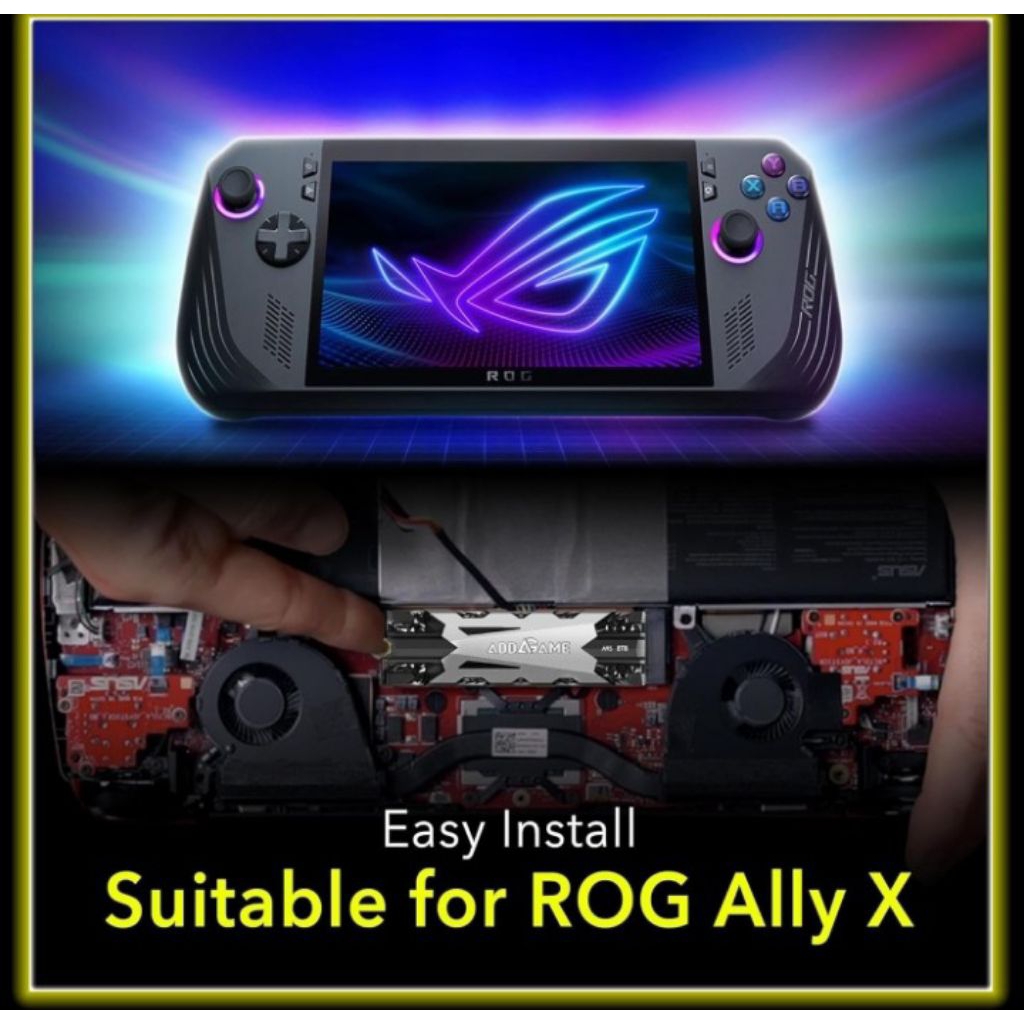 SSD Addlink A95 4TB M.2 Gaming PC Storage Expansion with Heatsink up to 7200 MBs