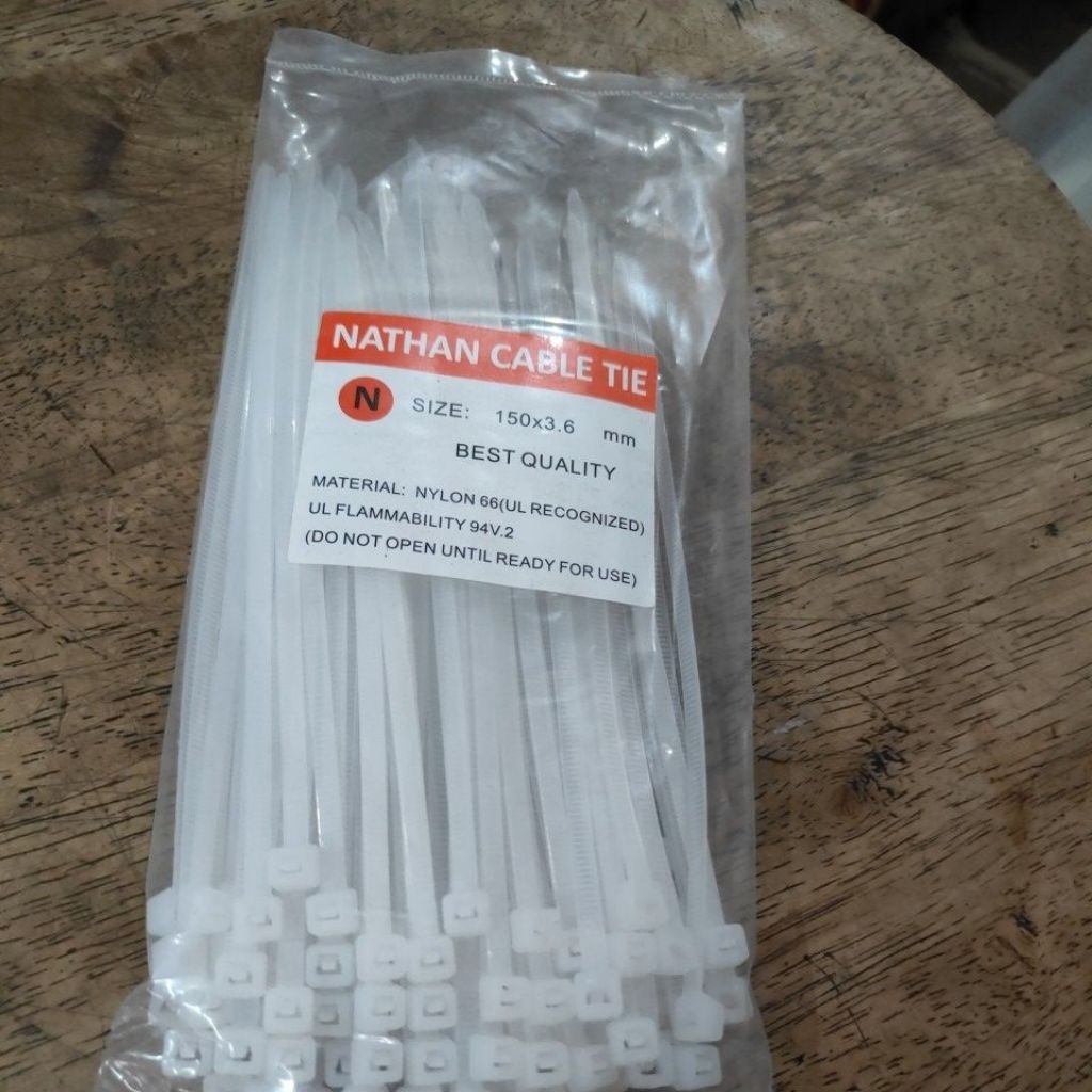 

Kabelties Putih 3,6 15 CM